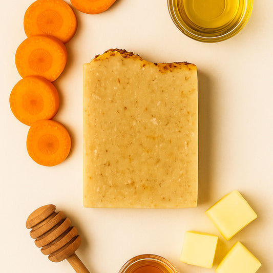Carrot Soap for Hyperpigmentation: Brighten, Even, Glow | Naked Lavender