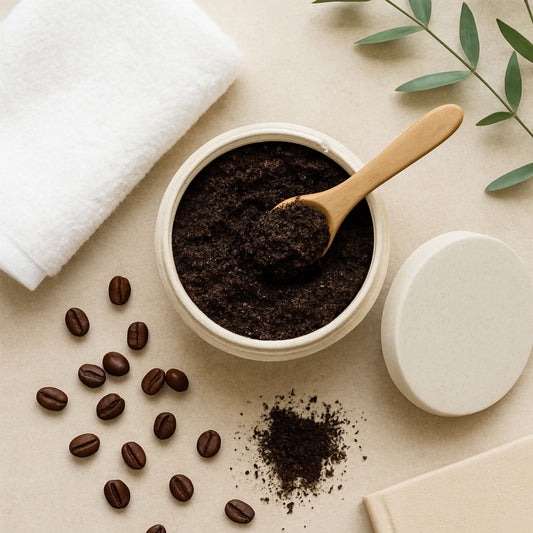 Coffee Scrub for Smooth, Glowing Skin: Exfoliate & Hydrate | Naked Lavender
