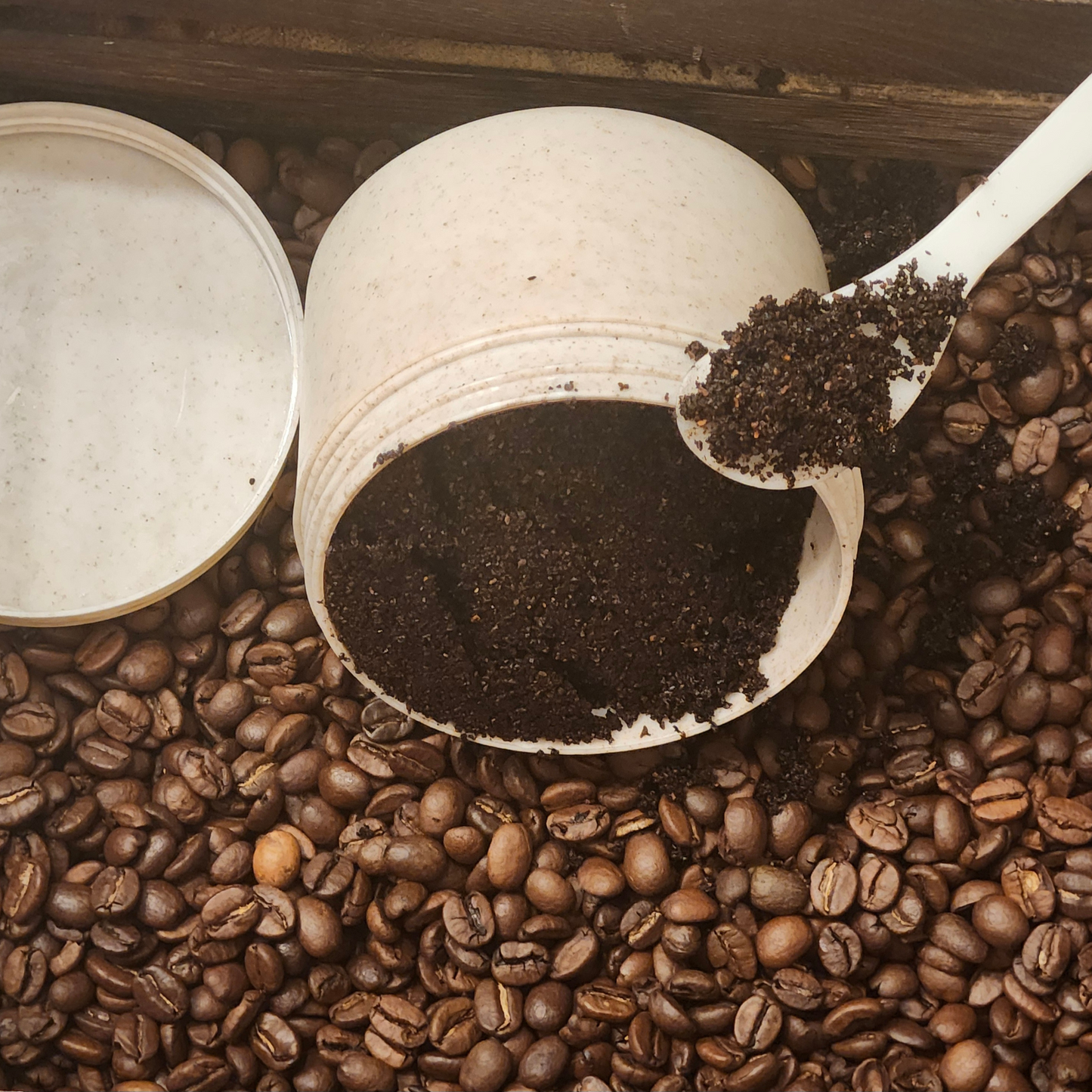 Coffee Scrub for Smooth, Glowing Skin: Exfoliate & Hydrate | Naked Lavender