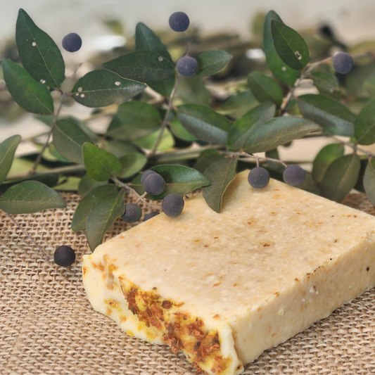 Handcrafted carrot soap | Naked Lavender