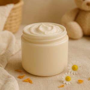 Handcrafted pure Nubian baby eczema cream | Naked Lavender