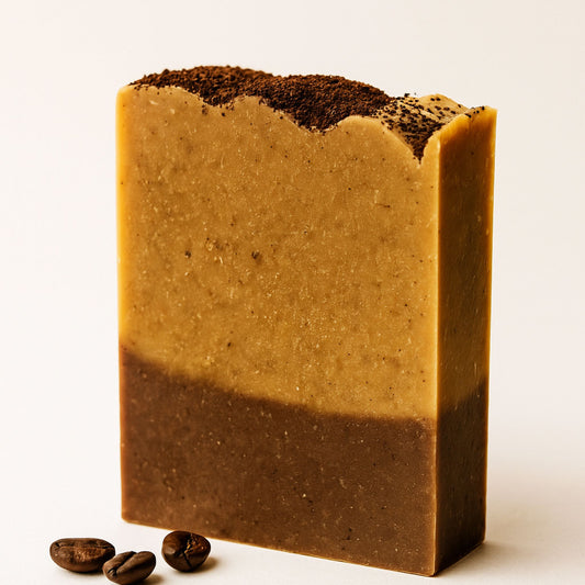 Handcrafted coffee goddess soap | Naked Lavender