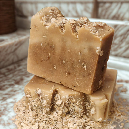 Oats & Aloe Soap for Sensitive Skin: Soothe & Moisturize | Naked Lavender